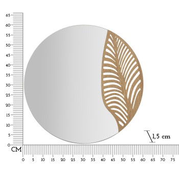 SPECCHIO DA MURO LEAFFY