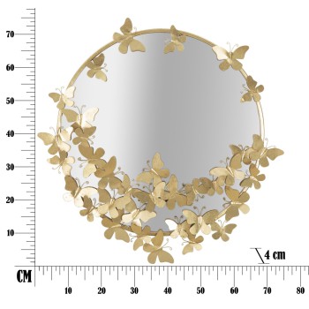 SPECCHIO FARFALLE ROUND