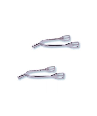 STUBBEN LADIES GERMAN SPURS, 20MM, NO ROWEL (1 PAIR)