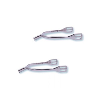 STUBBEN LADIES GERMAN SPURS, 20MM, NO ROWEL (1 PAIR)