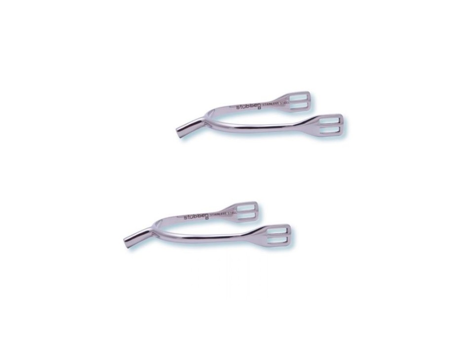 STUBBEN LADIES GERMAN SPURS, 20MM, NO ROWEL (1 PAIR)