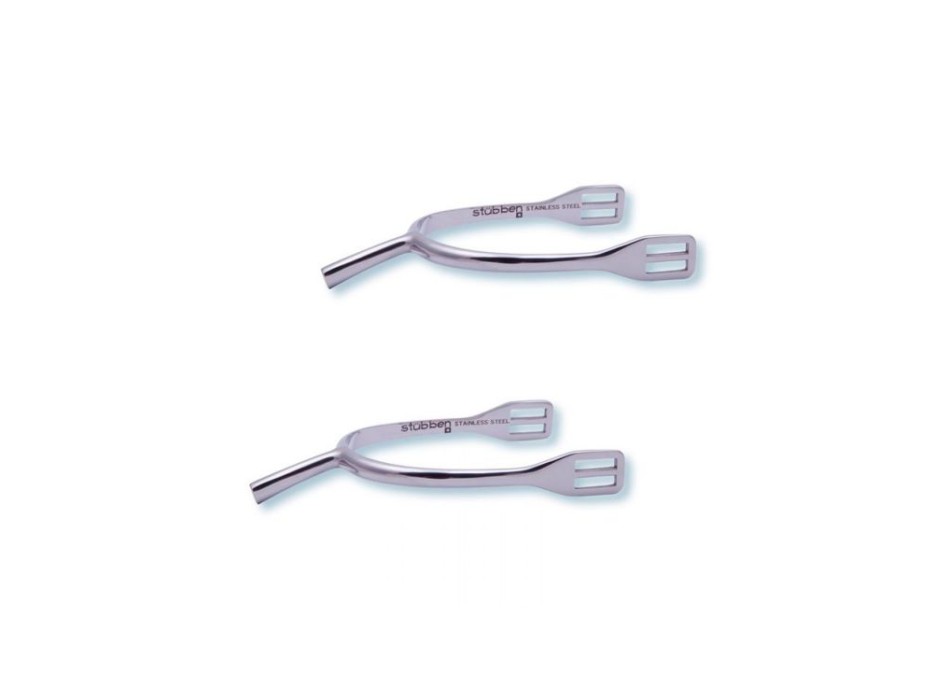 STUBBEN LADIES GERMAN SPURS, 30MM, NO ROWEL (1 PAIR)