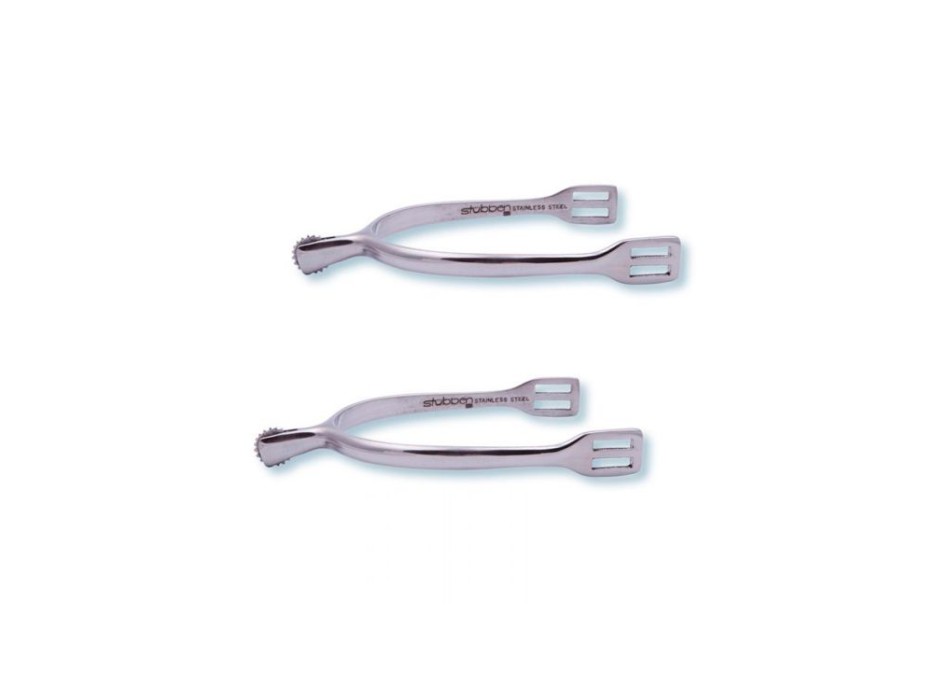 STUBBEN MENS GERMAN SPURS, 20MM, TOOTHED ROWEL (1 PAIR)