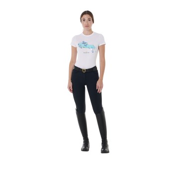 T-SHIRT DONNA SLIM FIT STAMPA JUMP