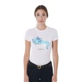 T-SHIRT DONNA SLIM FIT STAMPA JUMP