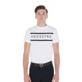 T-SHIRT UOMO SLIM FIT CON SCRITTA A CONTRASTO