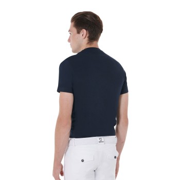 T-SHIRT UOMO SLIM FIT CON STAMPA A PUNTI