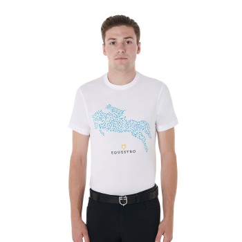 T-SHIRT UOMO SLIM FIT STAMPA JUMP