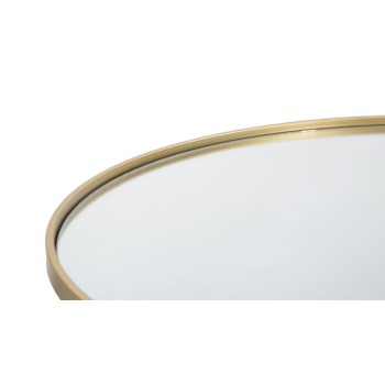 TAVOLINETTO DA CAFFE' GLAM GOLD/MIRROR