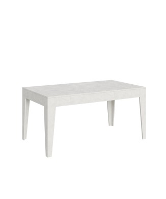 Tavolo Cico - Tavolo allungabile 90x160/220 cm Cico Bianco Spatolato