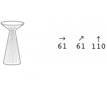 Tavolo Fade Table Structure Plust