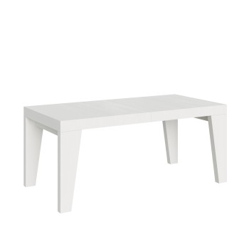 Tavolo Naxy - Tavolo allungabile 90x180/284 cm Naxy Bianco Frassino