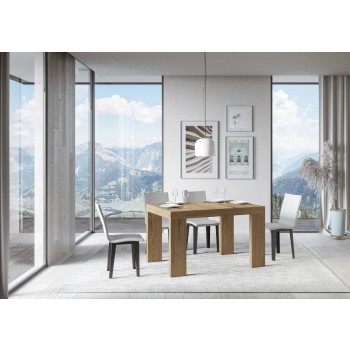 Tavolo Roxell Premium - Tavolo allungabile  90x140/244 cm Roxell Premium Bianco Frassino