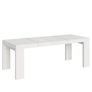 Tavolo Roxell Premium - Tavolo allungabile 90x180/284 cm Roxell Premium Bianco Frassino