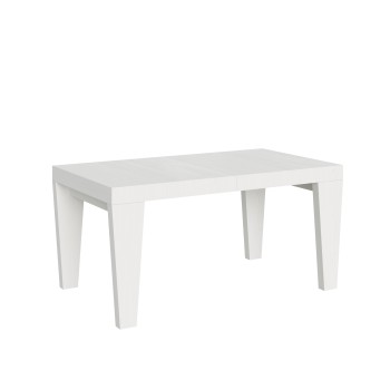 Tavolo Spimbo - Tavolo allungabile 90x160/264 cm Spimbo Bianco Frassino