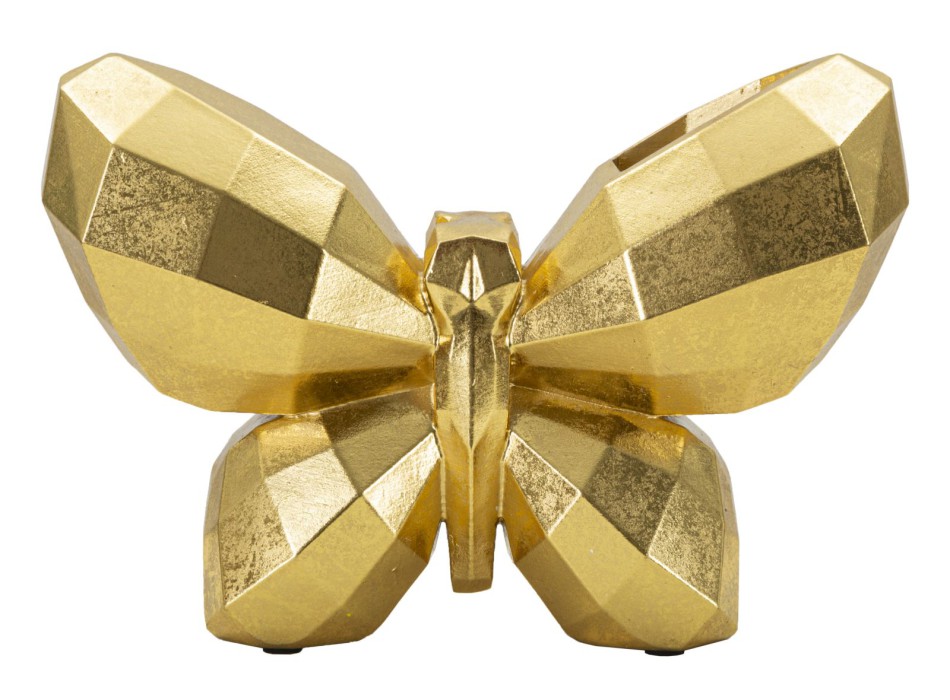 VASO BUTTERFLY GOLD